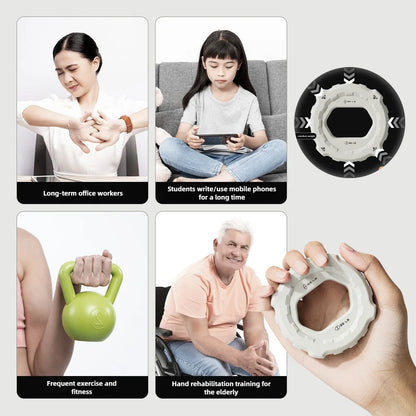 Silicone Hand-Held Forearm And Hand Muscle Strength Trainer